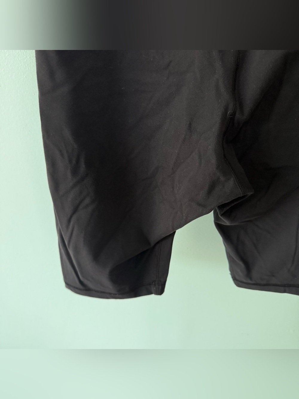 HeyNuts Women's Biker Shorts High Waisted Yoga Running Spandex Shorts Black M - Picture 13 of 15